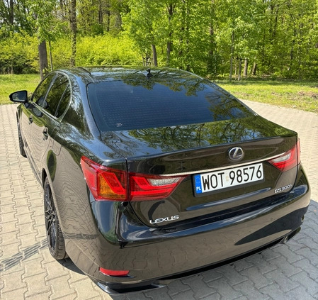 Lexus GS cena 77700 przebieg: 323054, rok produkcji 2014 z Warszawa małe 326